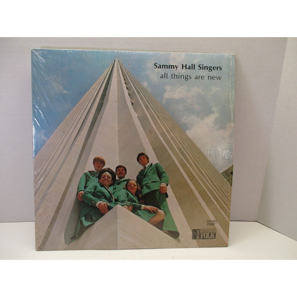 Sammy Hall Singers All Things All New Southern Gospel Music LP 22H22